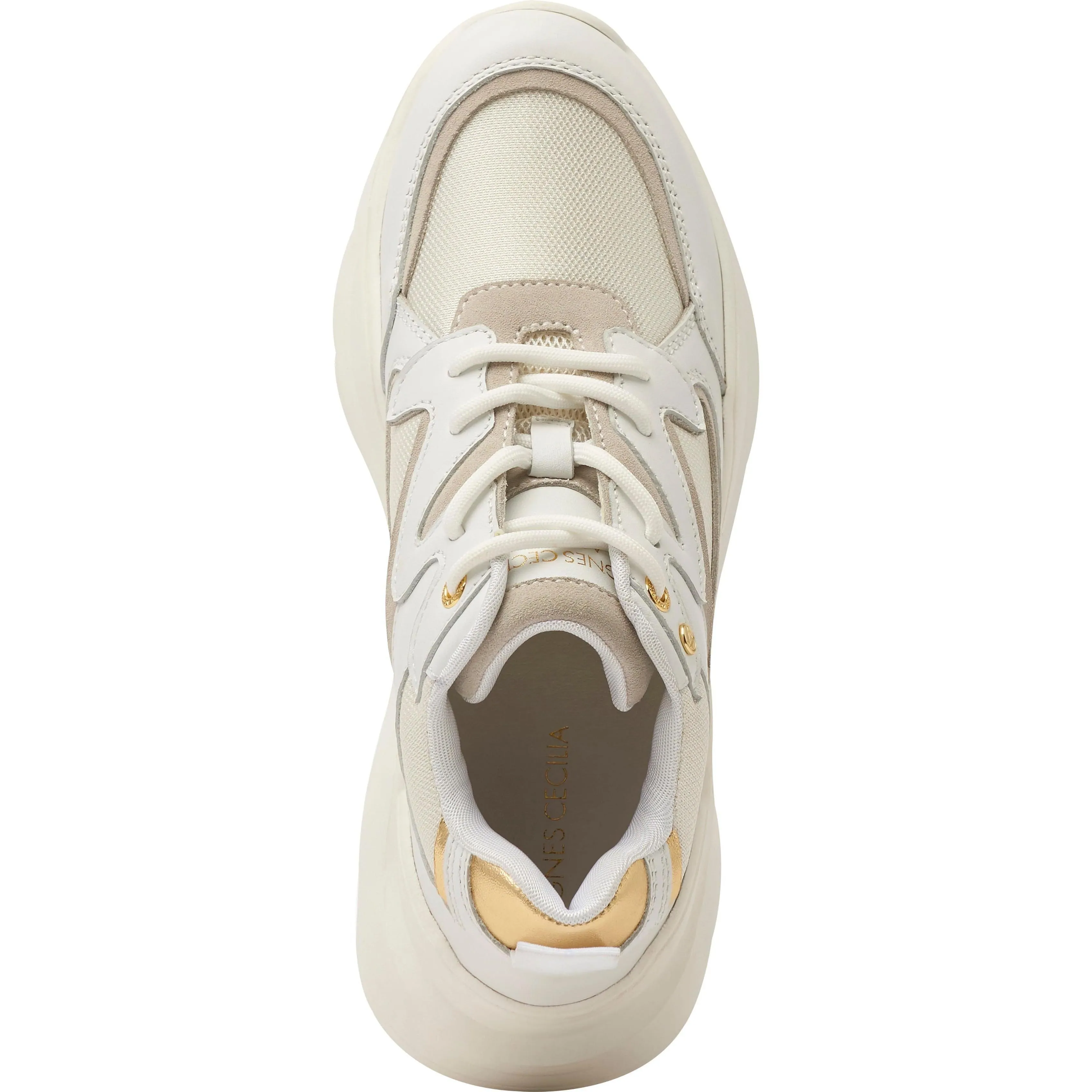 Agnes Cecilia Hellen Womens Trainers - White