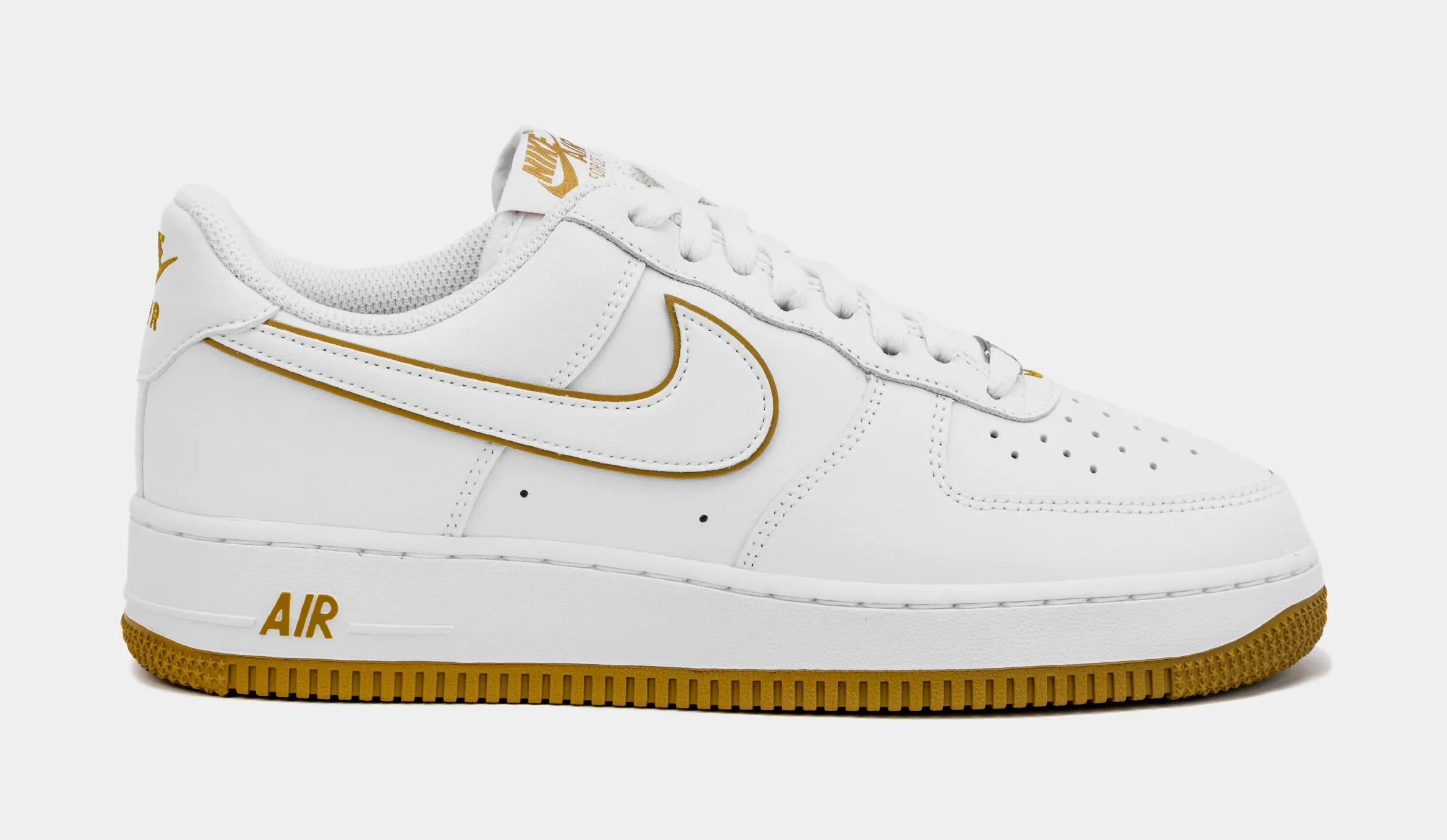 Air Force 1 '07 Low Mens Lifestyle Shoes (White/Bronzine)