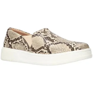 Bella Vita Womens Maribel  Performance Snake Print Slip-On Sneakers