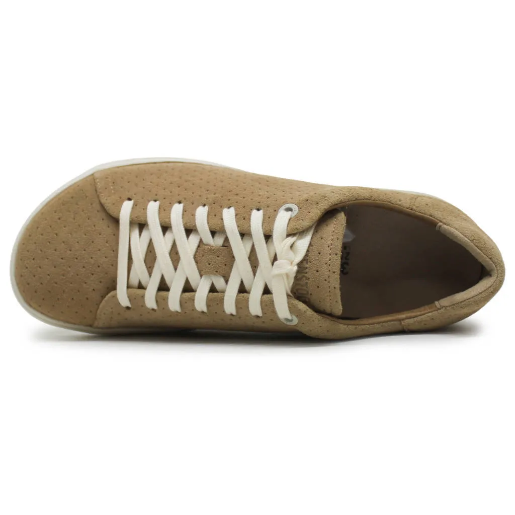 Bend Low Dotted Suede Leather Unisex Low Top Trainers