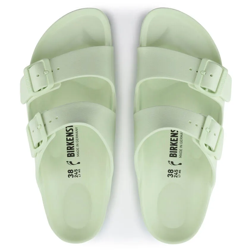 Birkenstock Women's Arizona Essentials EVA Sandals - Faded Lime