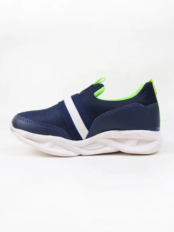 BJ07 Boys Shoes 13Yr - 17Yrs Navy Blue