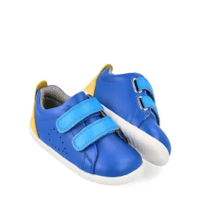 Bobux Step Up Grass Court Trainer Azzure Blue 734207