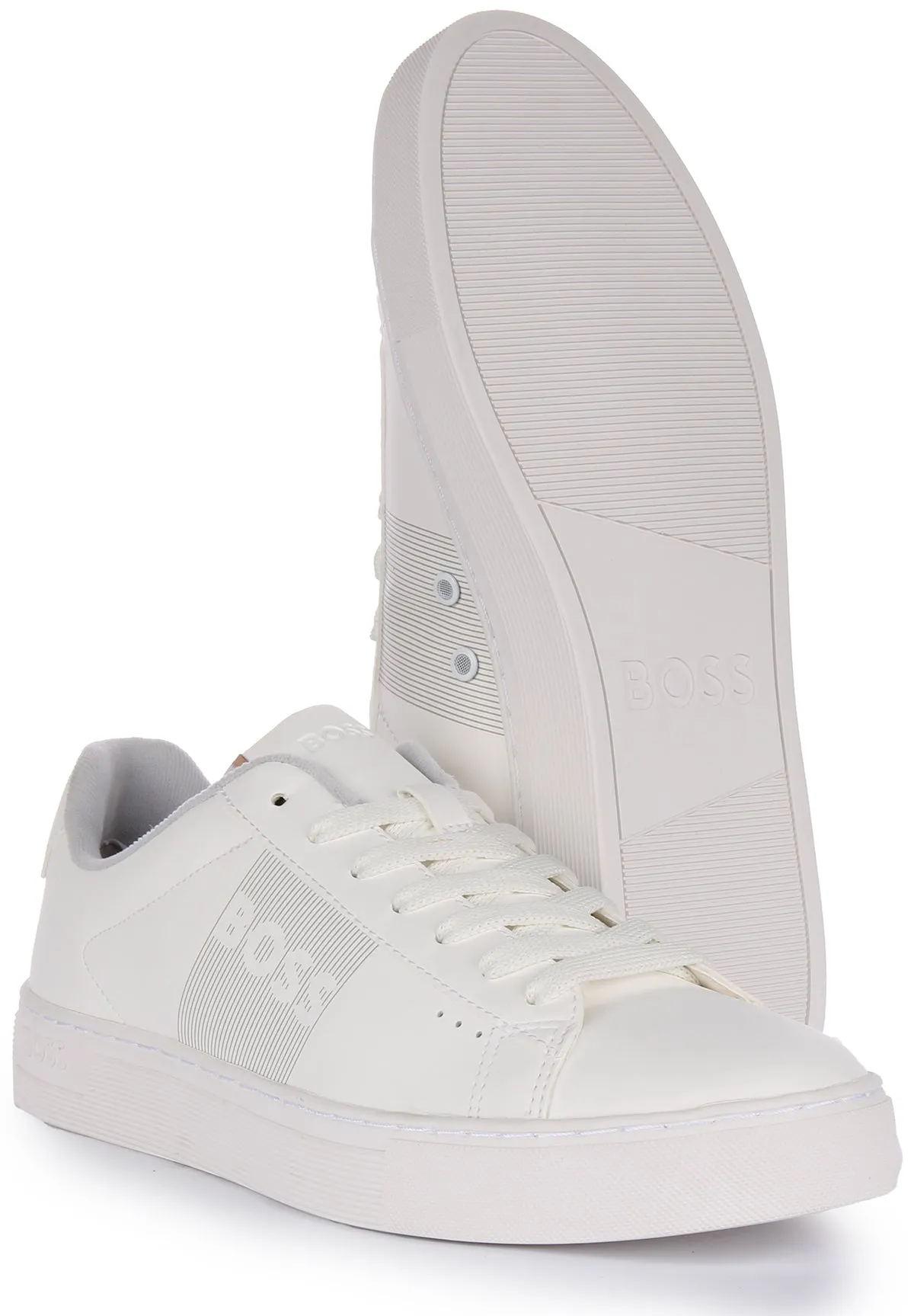 Boss Rhys Tennis Trainer In White