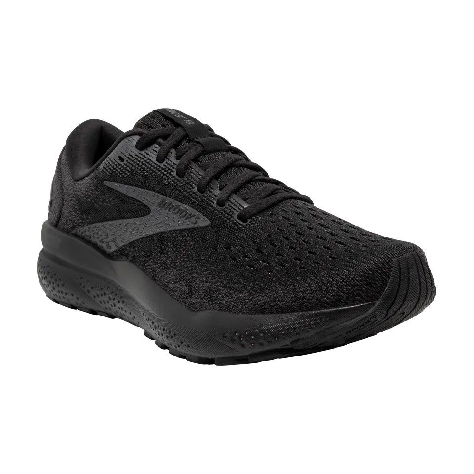 Brooks Men's Ghost 16 2E Width Black/Black