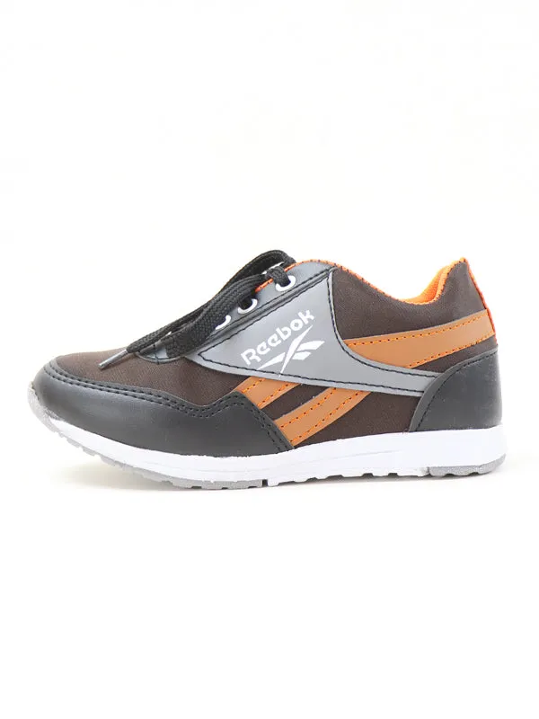 BS15 Boys Shoes 8Yrs - 17Yrs RBK Dark Brown