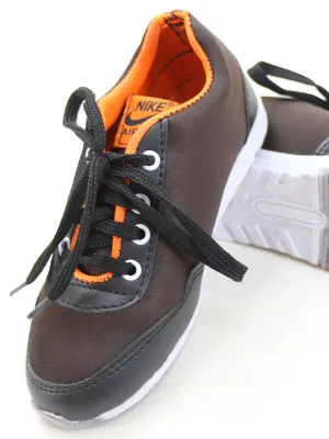 BS15 Boys Shoes 8Yrs - 17Yrs RBK Dark Brown