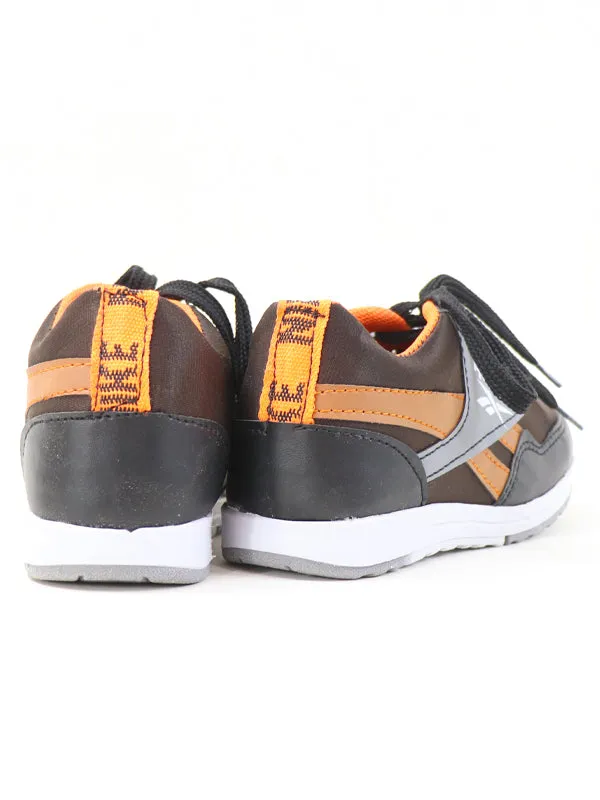 BS15 Boys Shoes 8Yrs - 17Yrs RBK Dark Brown