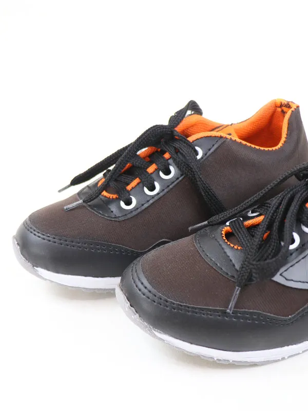 BS15 Boys Shoes 8Yrs - 17Yrs RBK Dark Brown