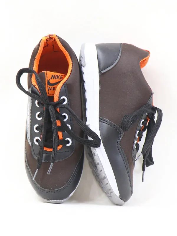 BS15 Boys Shoes 8Yrs - 17Yrs RBK Dark Brown