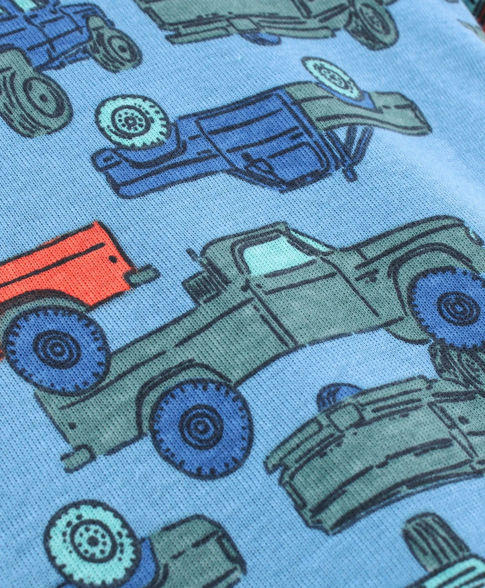 Cars Printed Tshirt Short Set