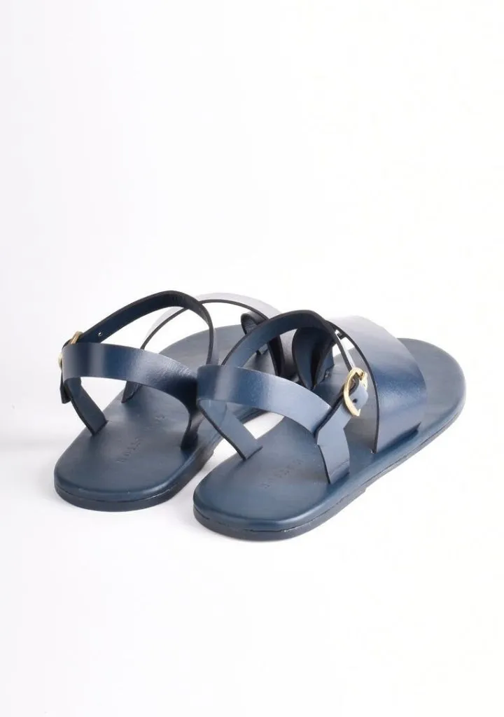 Diagonal Strap Sandals