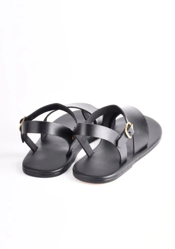 Diagonal Strap Sandals