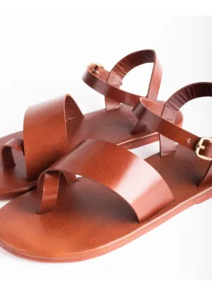 Diagonal Strap Sandals