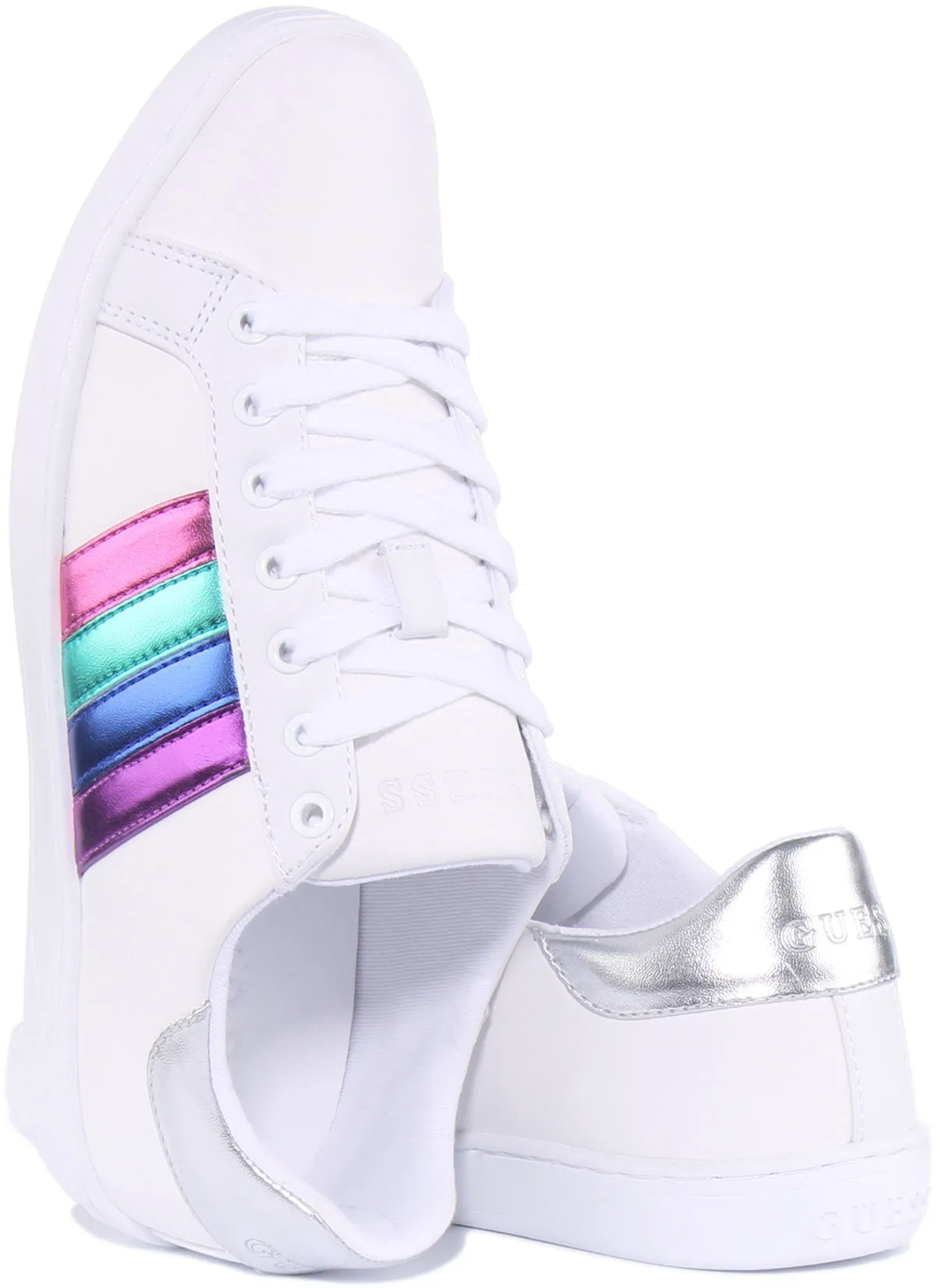 Guess Jacobb 2 In White For Women