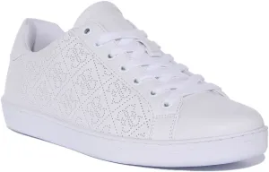 Guess Rosalia Trainer In White For Women