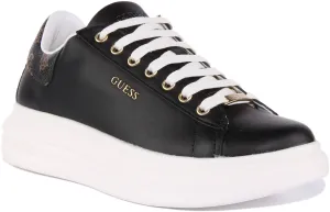 Guess VIbo Lace up Platform In Black For Women