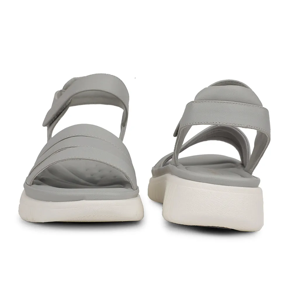 Healers Casual Light Grey Sandal For Women ZQ-RN-L66 By Liberty