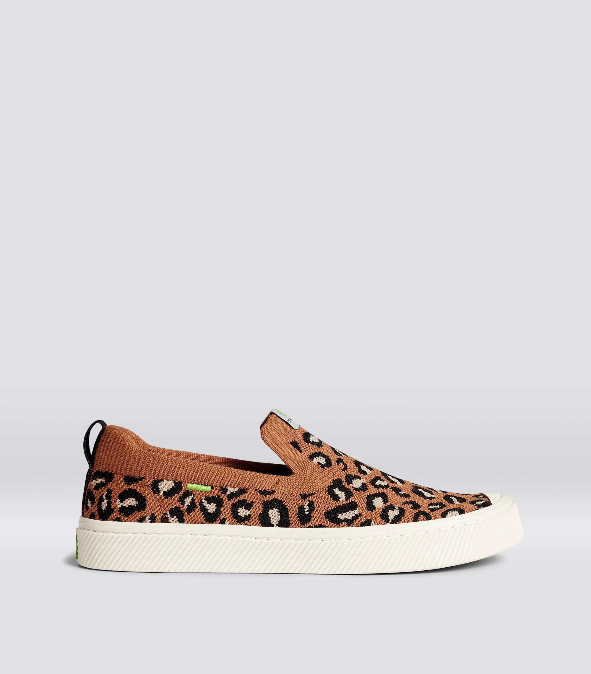 IBI SLIP-ON Leopard Print Knit Sneaker Men