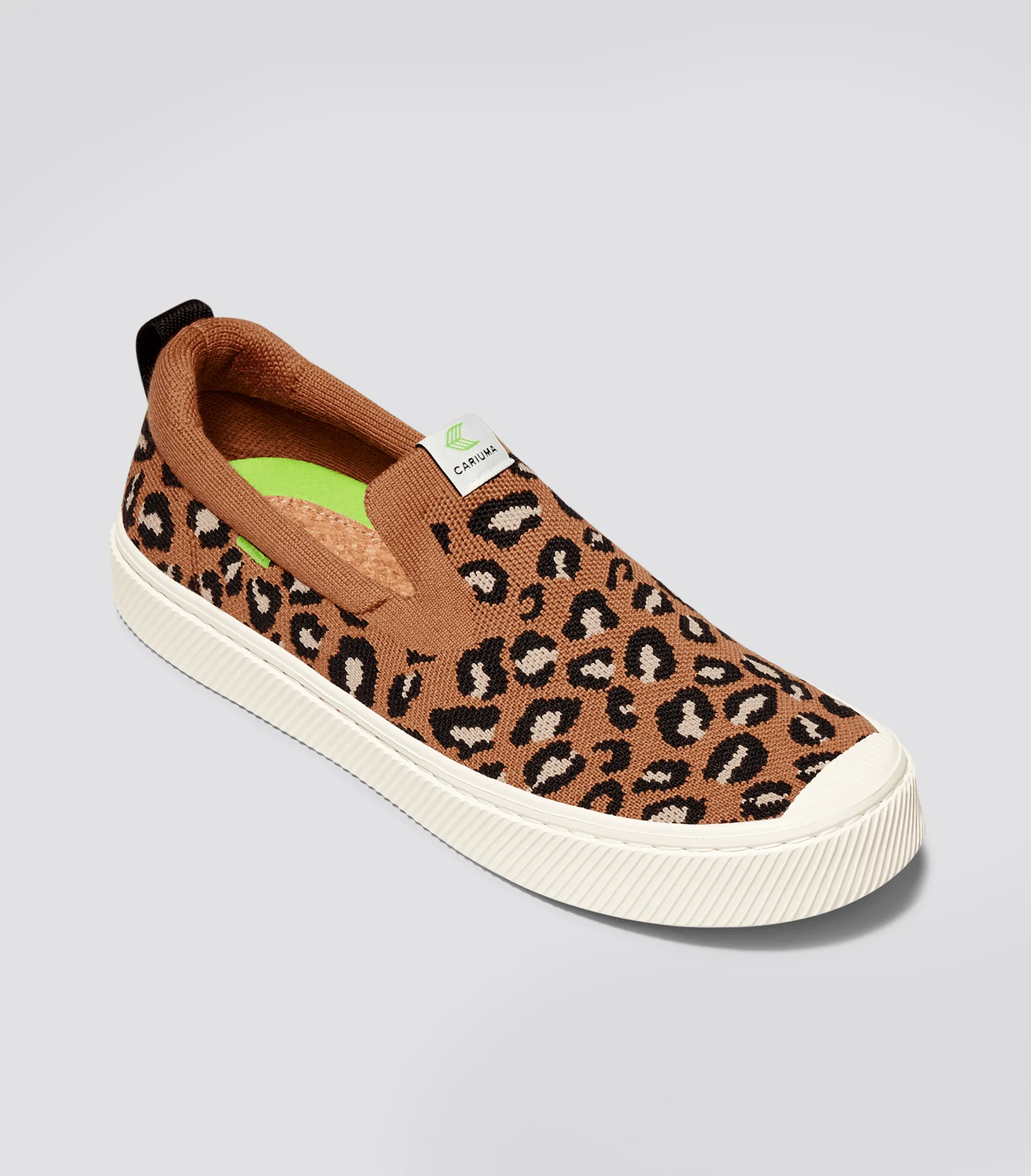 IBI SLIP-ON Leopard Print Knit Sneaker Men