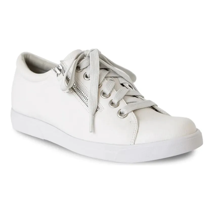 Jamie Casual Lace Up Shoes Off White