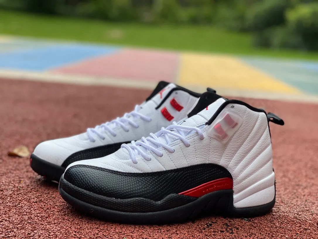 Jordan 12 Retro 'White/Black/Red'