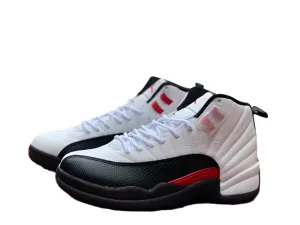 Jordan 12 Retro 'White/Black/Red'