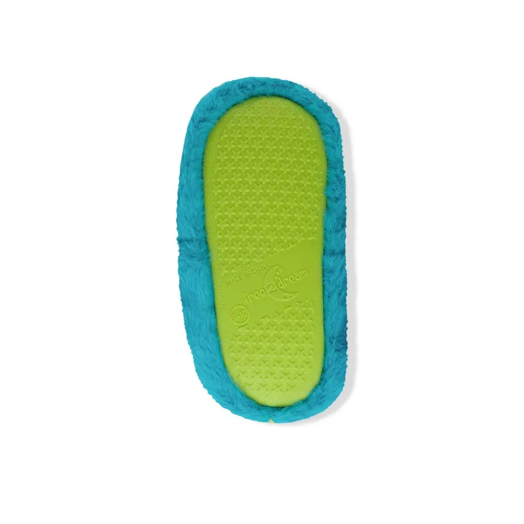 Kids' (Preschool) Monster Slippers (STF2782AFD BLU)