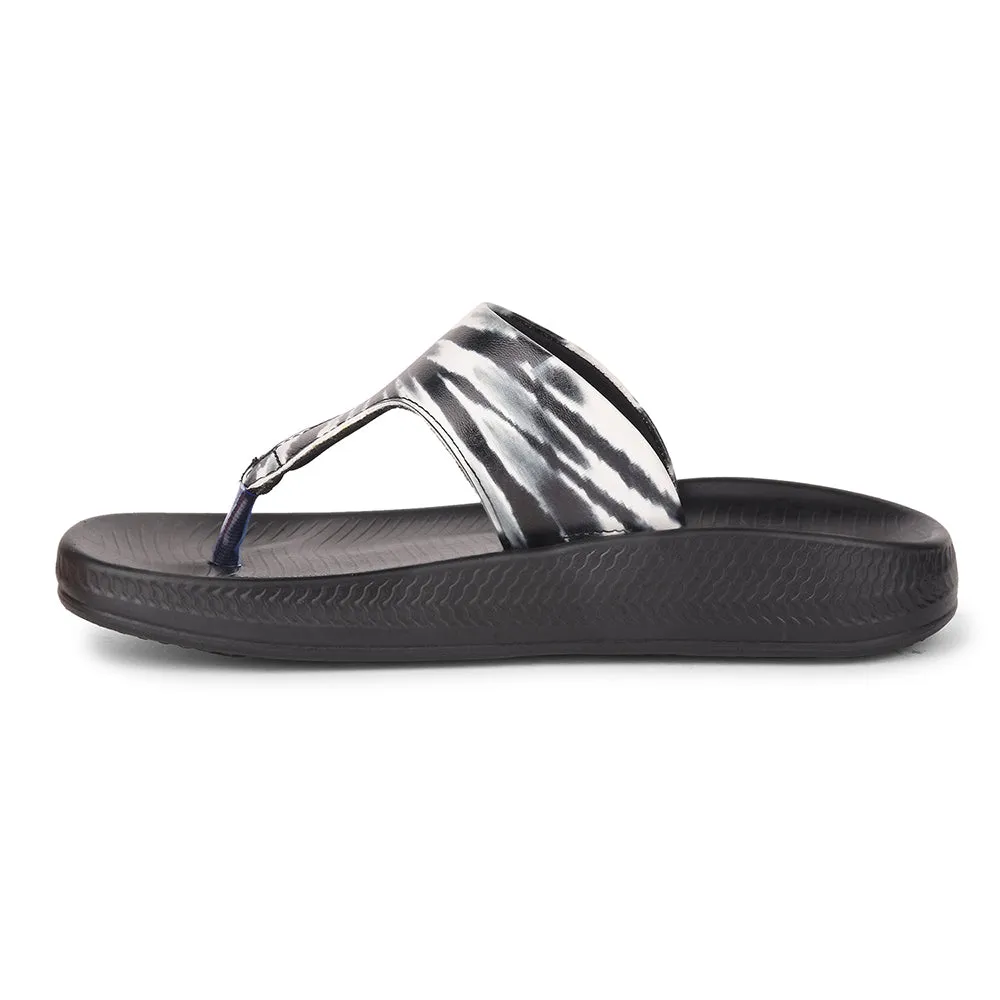 Leap7x By Liberty NITWALK-L8 Casual Slides For Women - Black