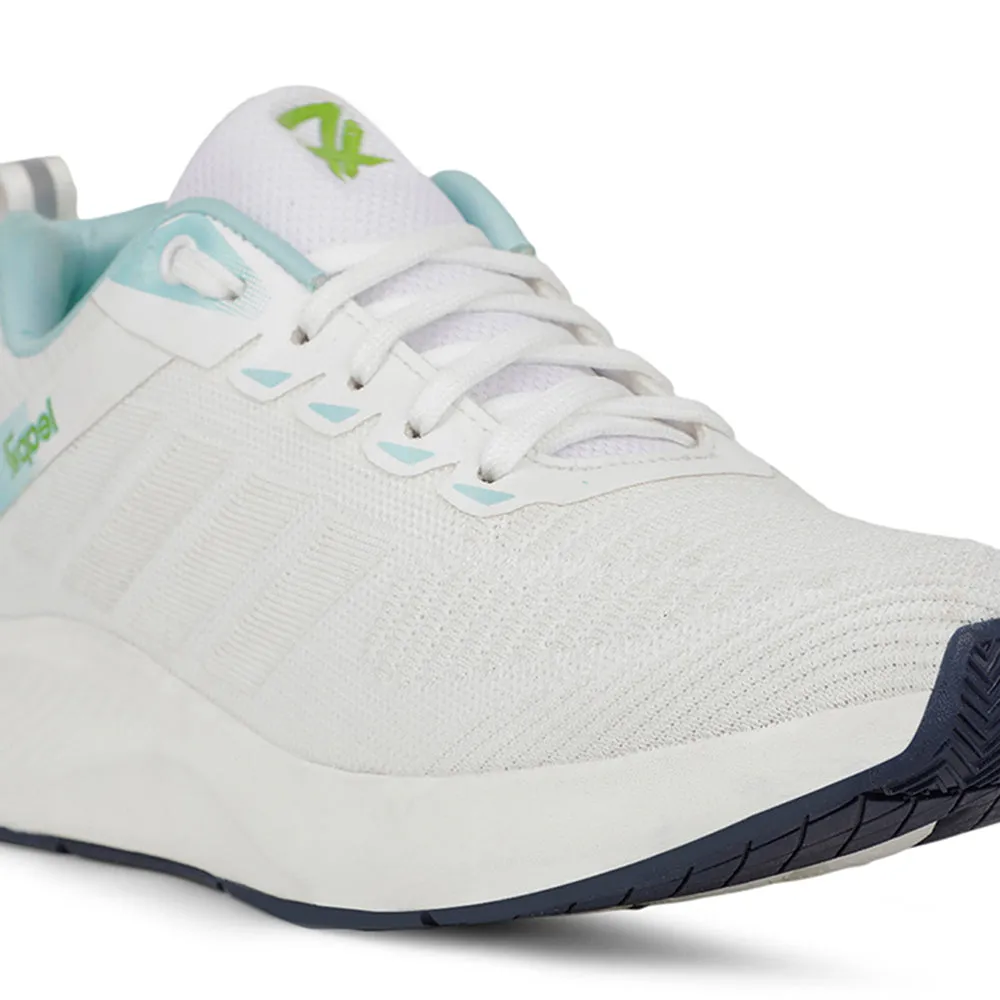 Leap7x Sports White Running Shoes For Mens ROBIN-2E By Liberty