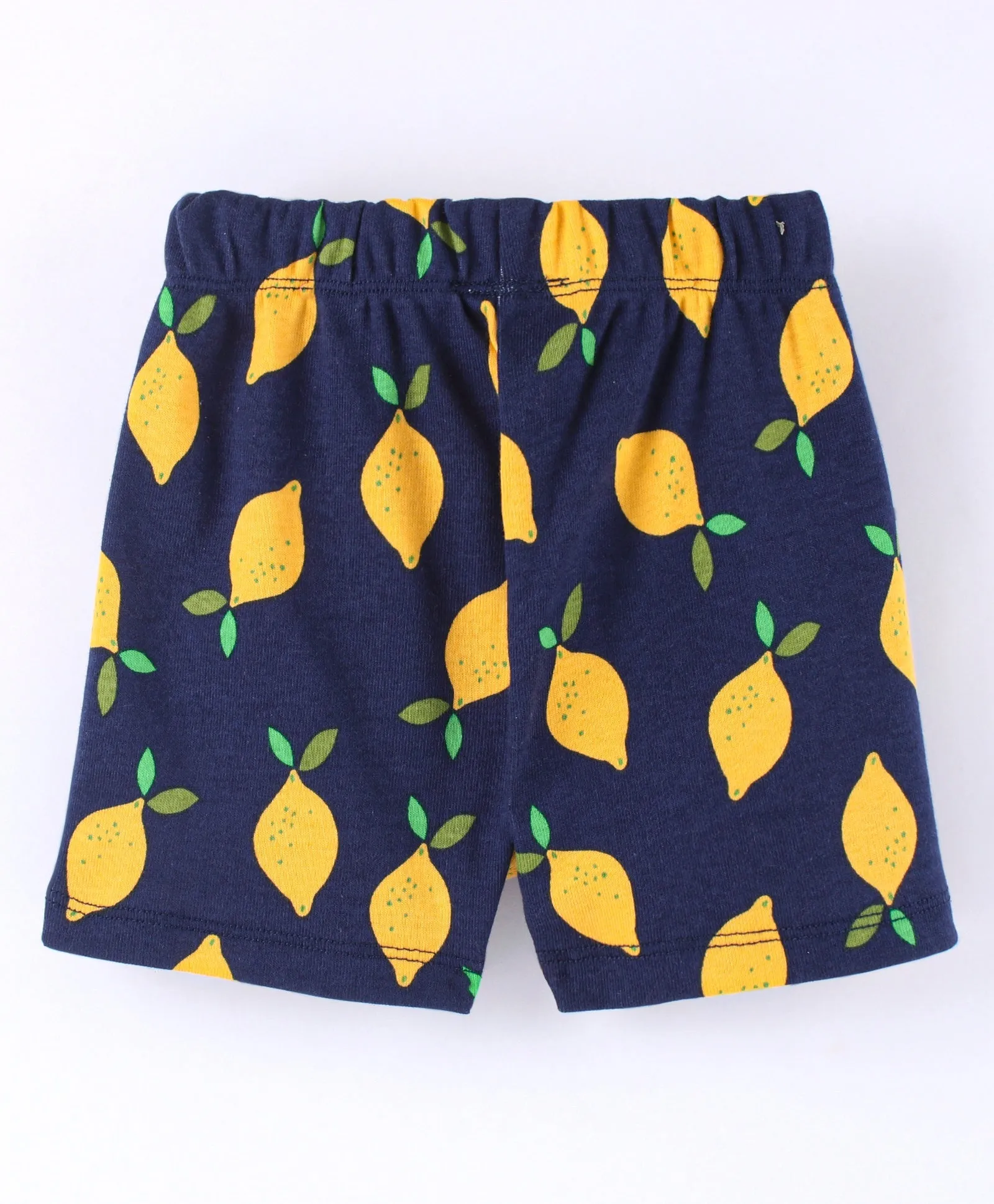 Lemons Printed Tshirt Short Set