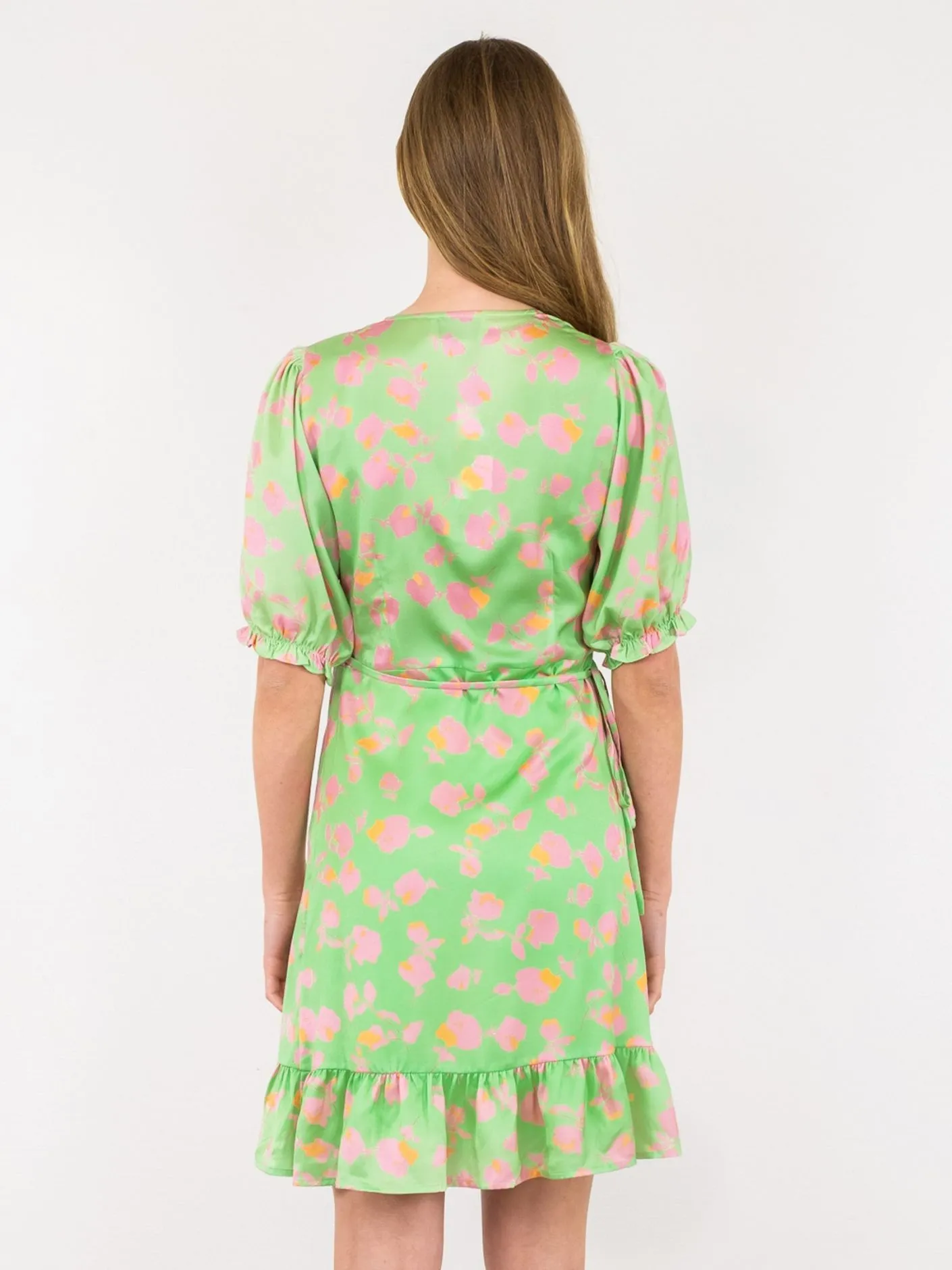 Marsa Love Rose Dress - Light Green