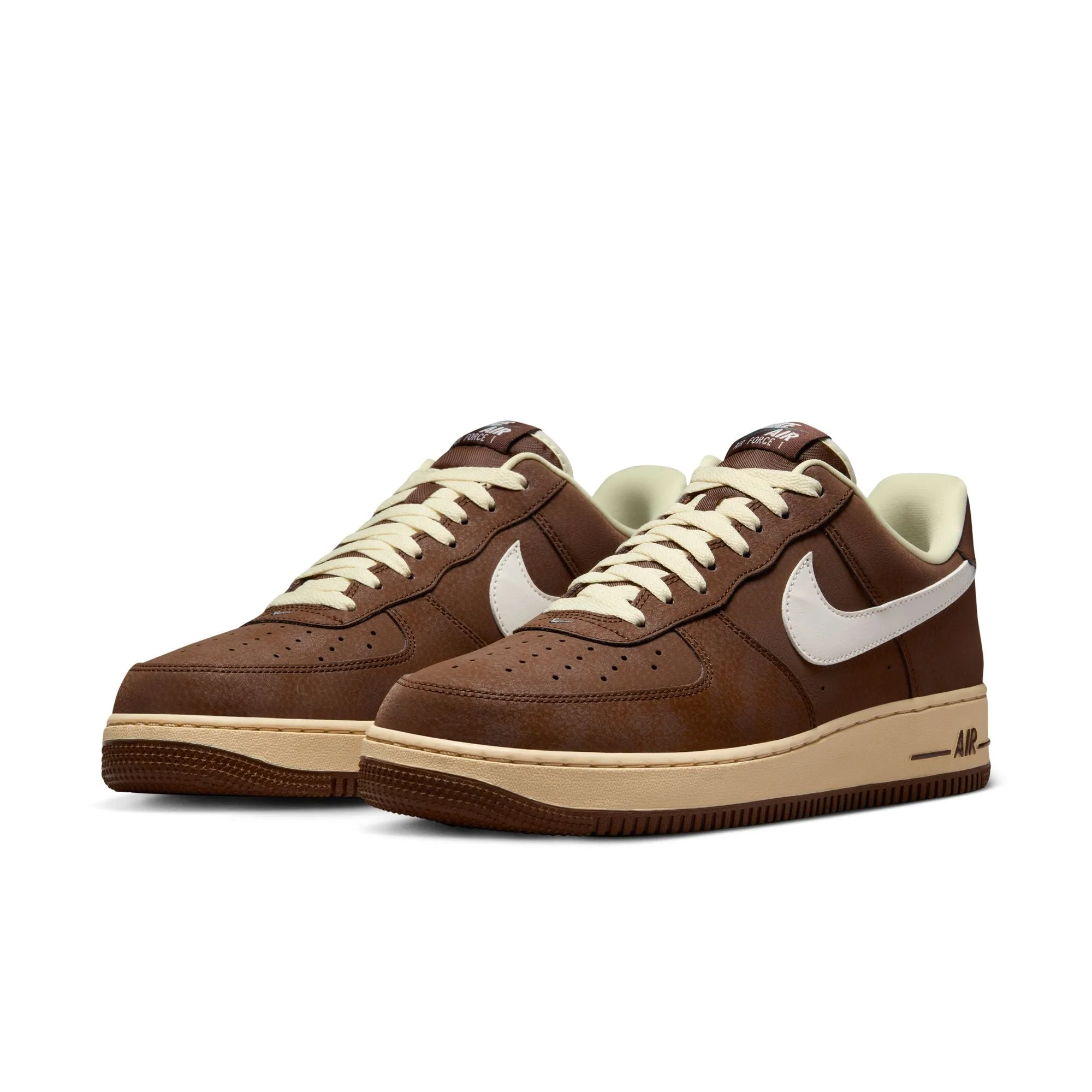 Men's Nike Air Force 1 '07-CACAO WOW/SAIL-COCONUT MILK