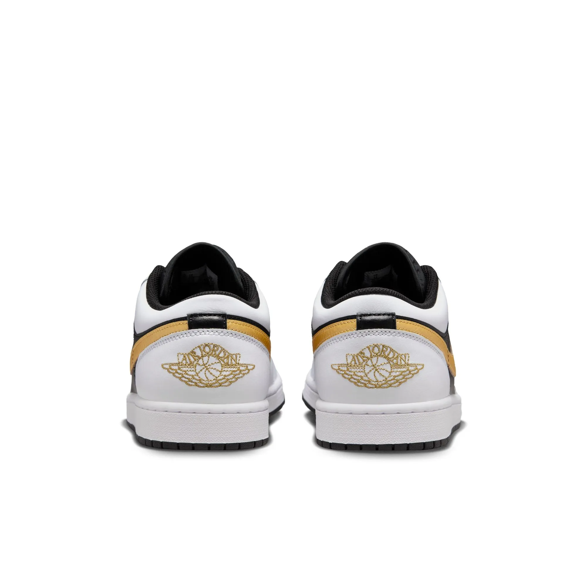 Nike - Air Jordan 1 Low ~ Gold Swoosh