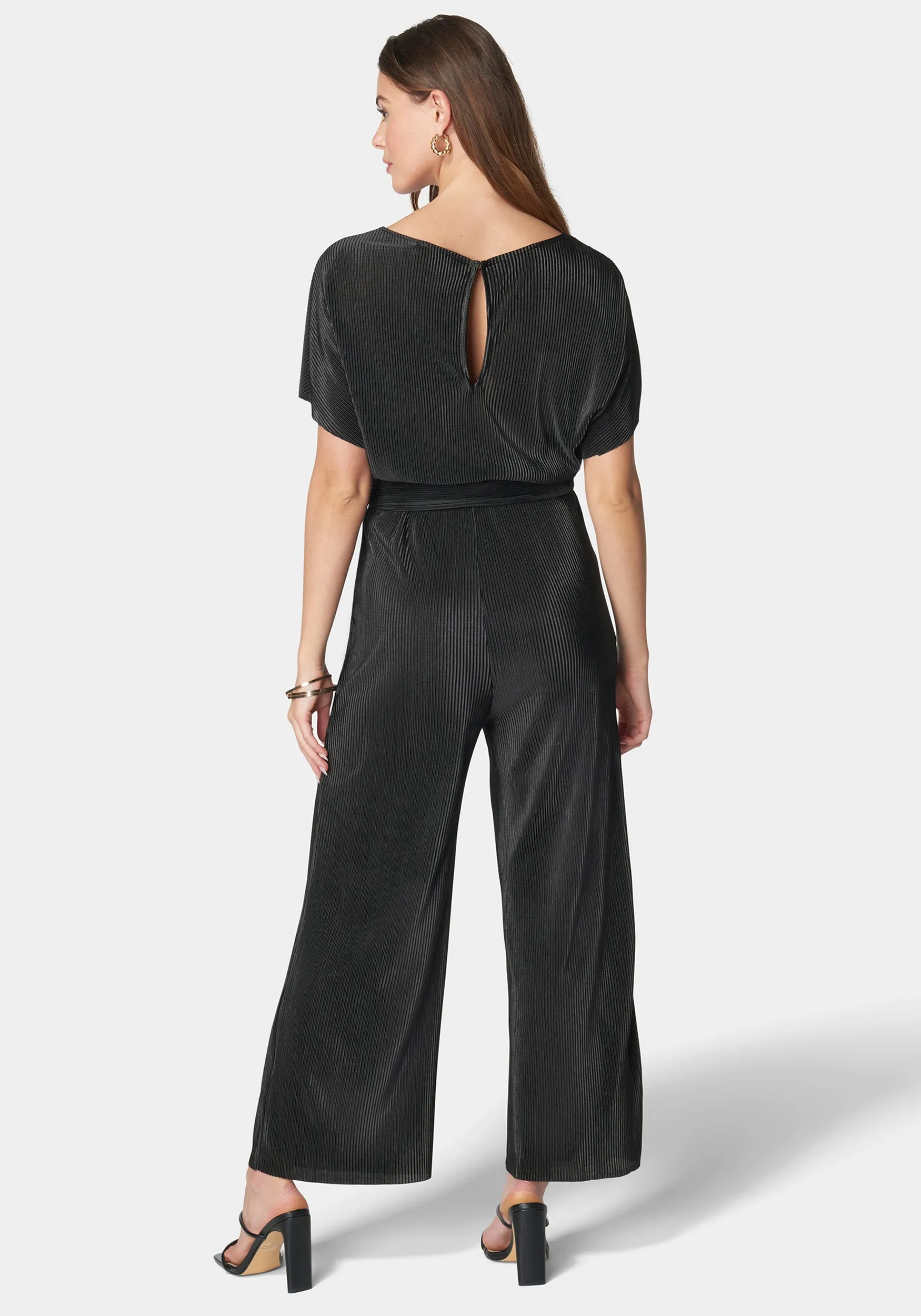 Plissé Culotte Jumpsuit