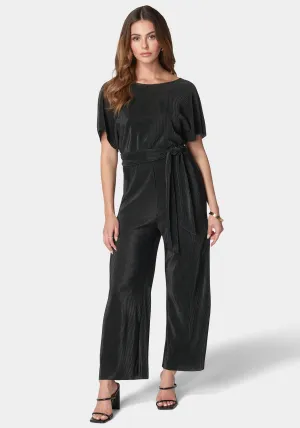 Plissé Culotte Jumpsuit