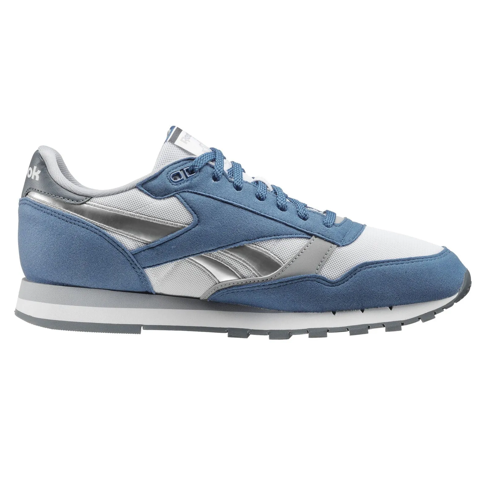 Reebok Classic Leather Trainers - Blue/Silver