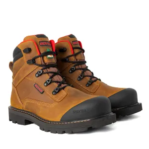 Royer Men's Revolt Brown 6" Work Boot 8890RT