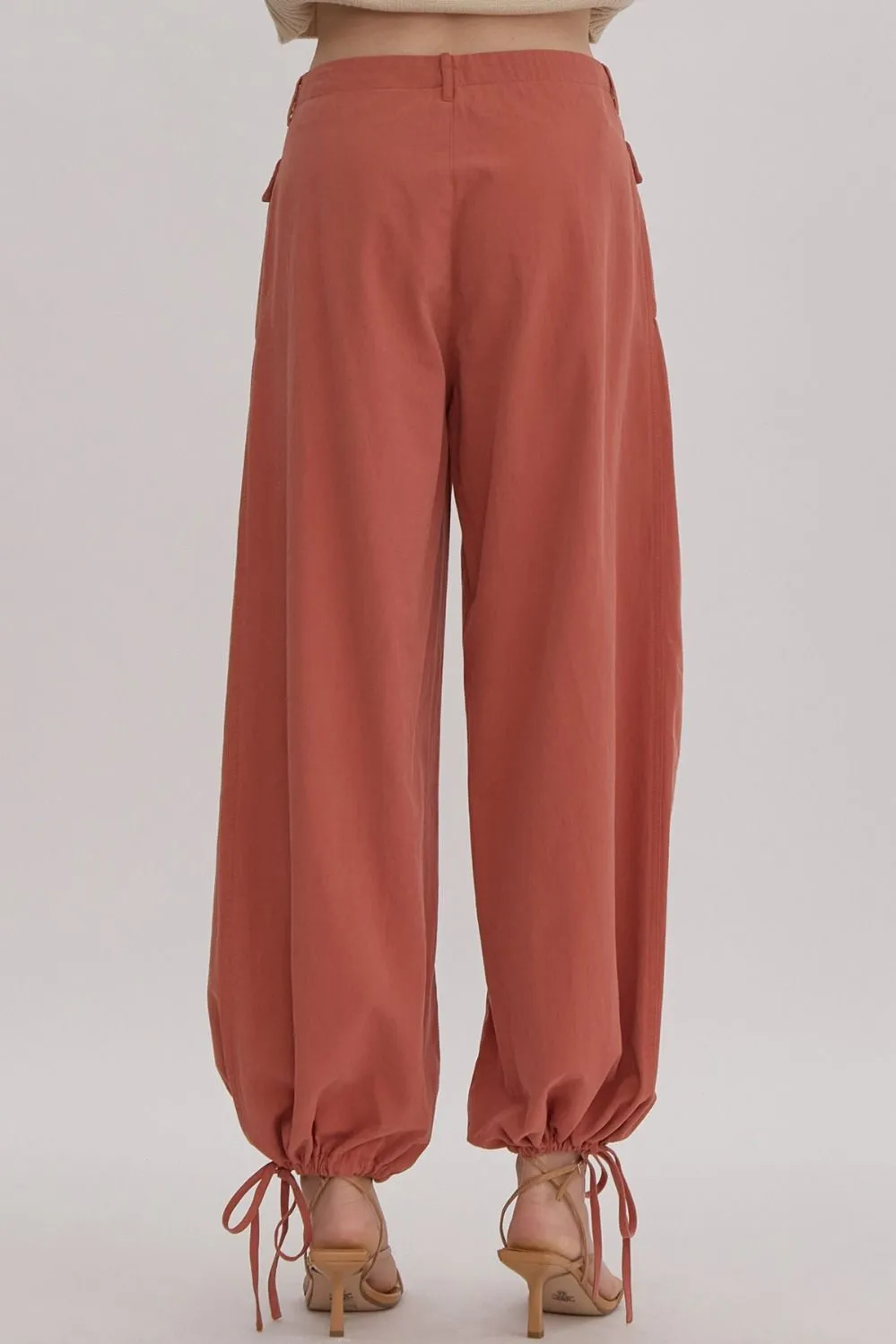 Serendipity Rust Denim Balloon Pants