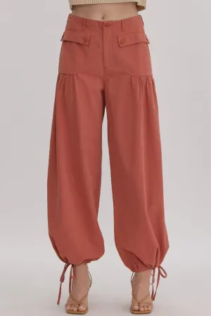 Serendipity Rust Denim Balloon Pants