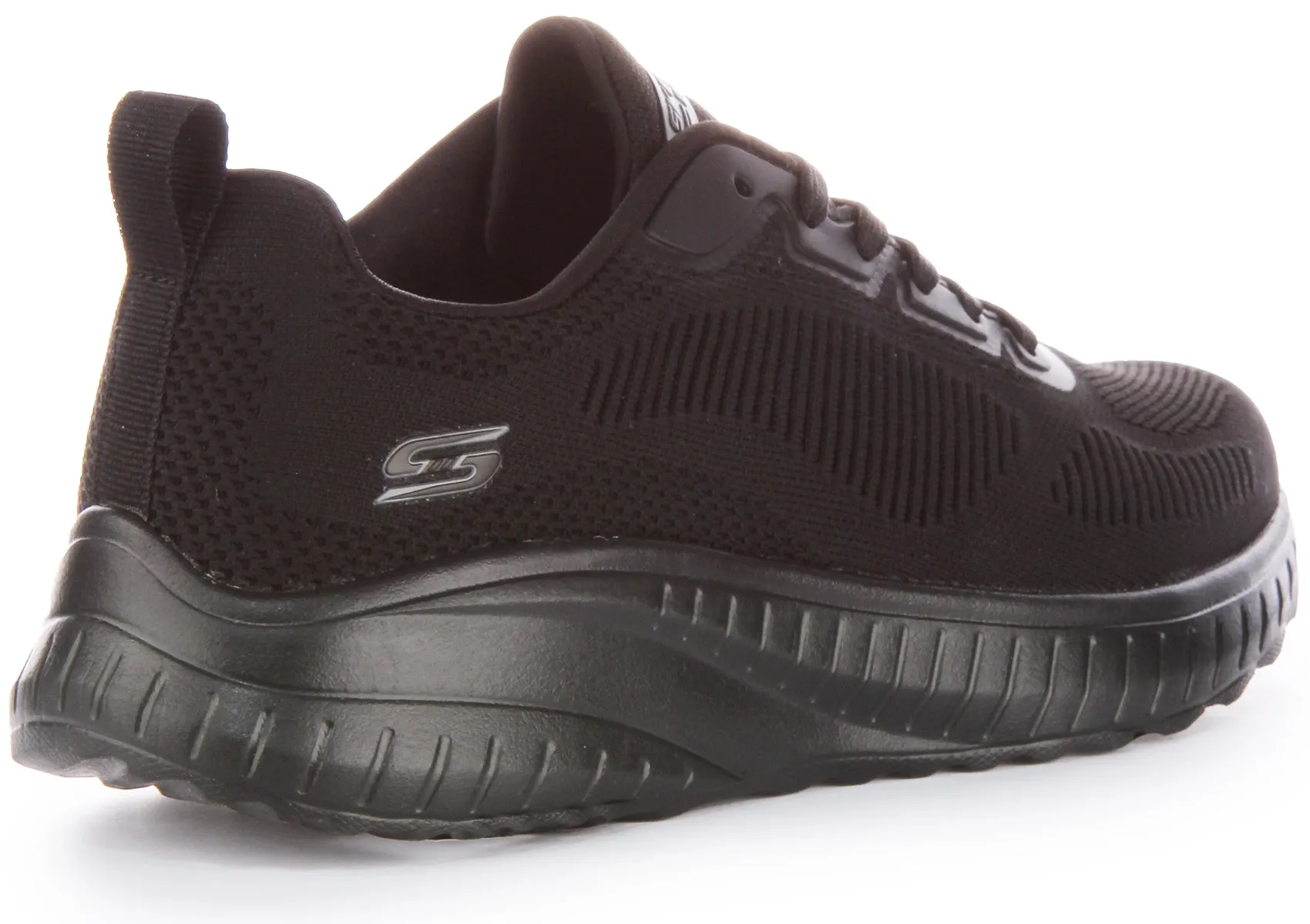 Skechers Bobs Squad In Black Black For Men