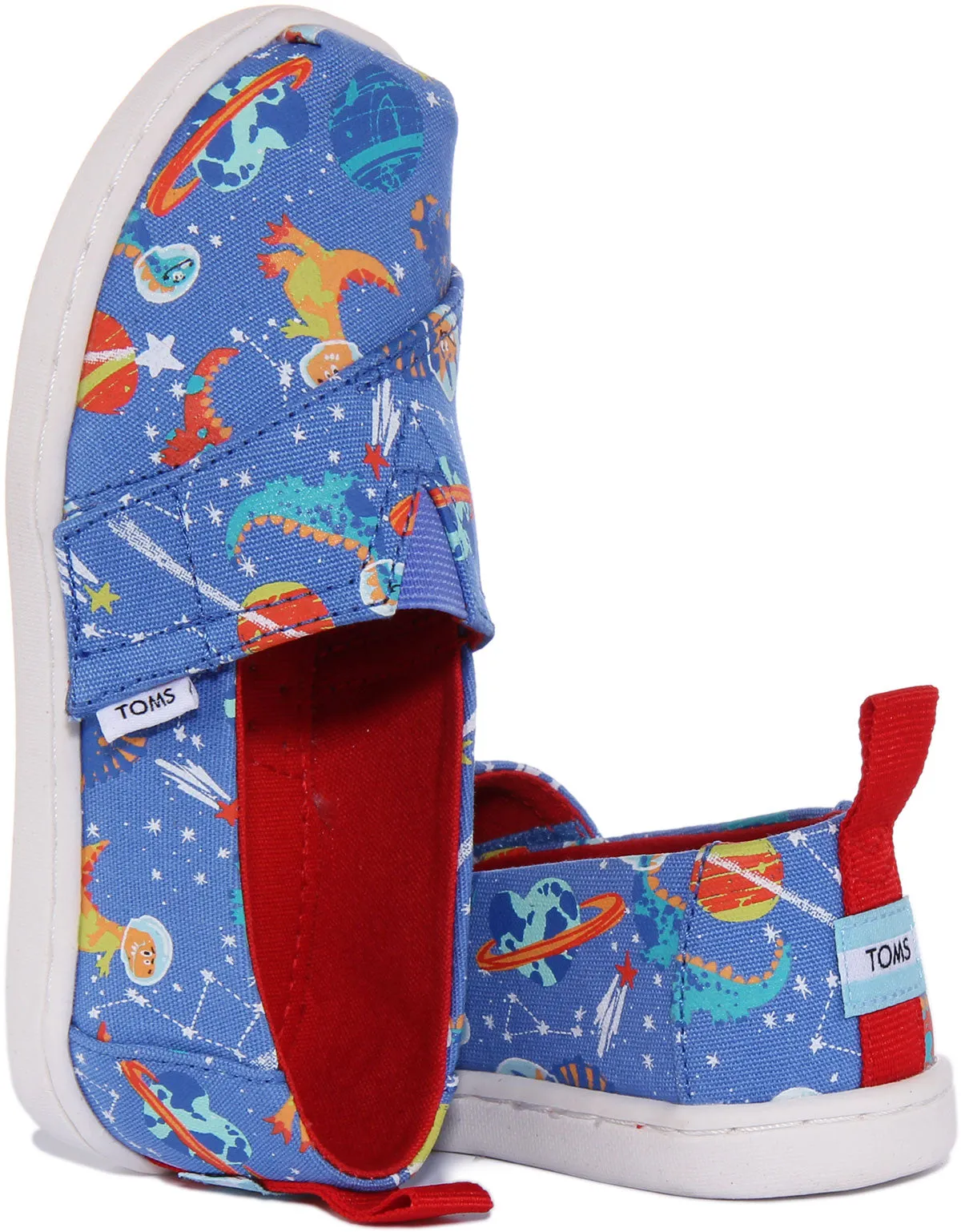 Toms Ulm Alpargata In Blue For Infants