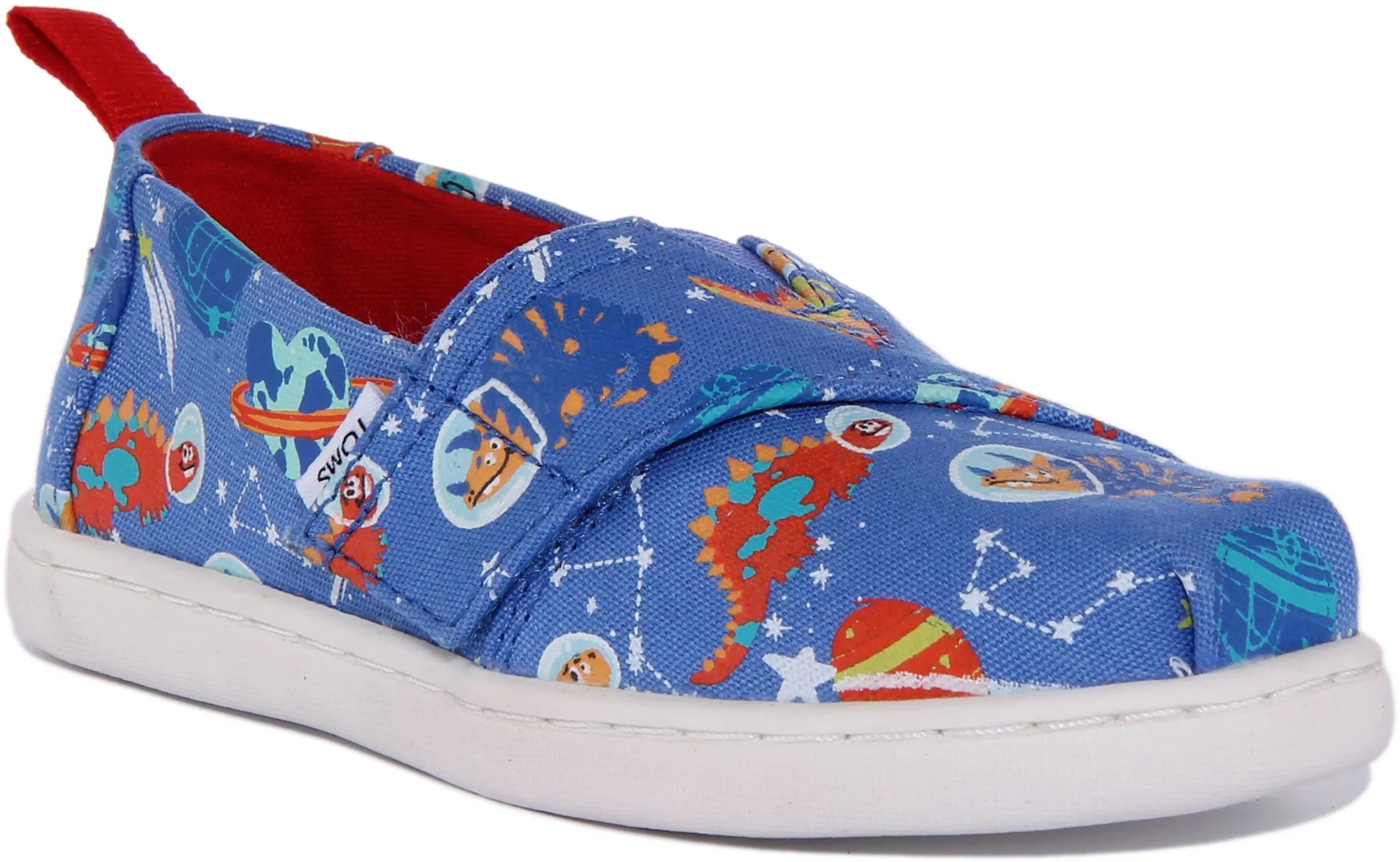 Toms Ulm Alpargata In Blue For Infants