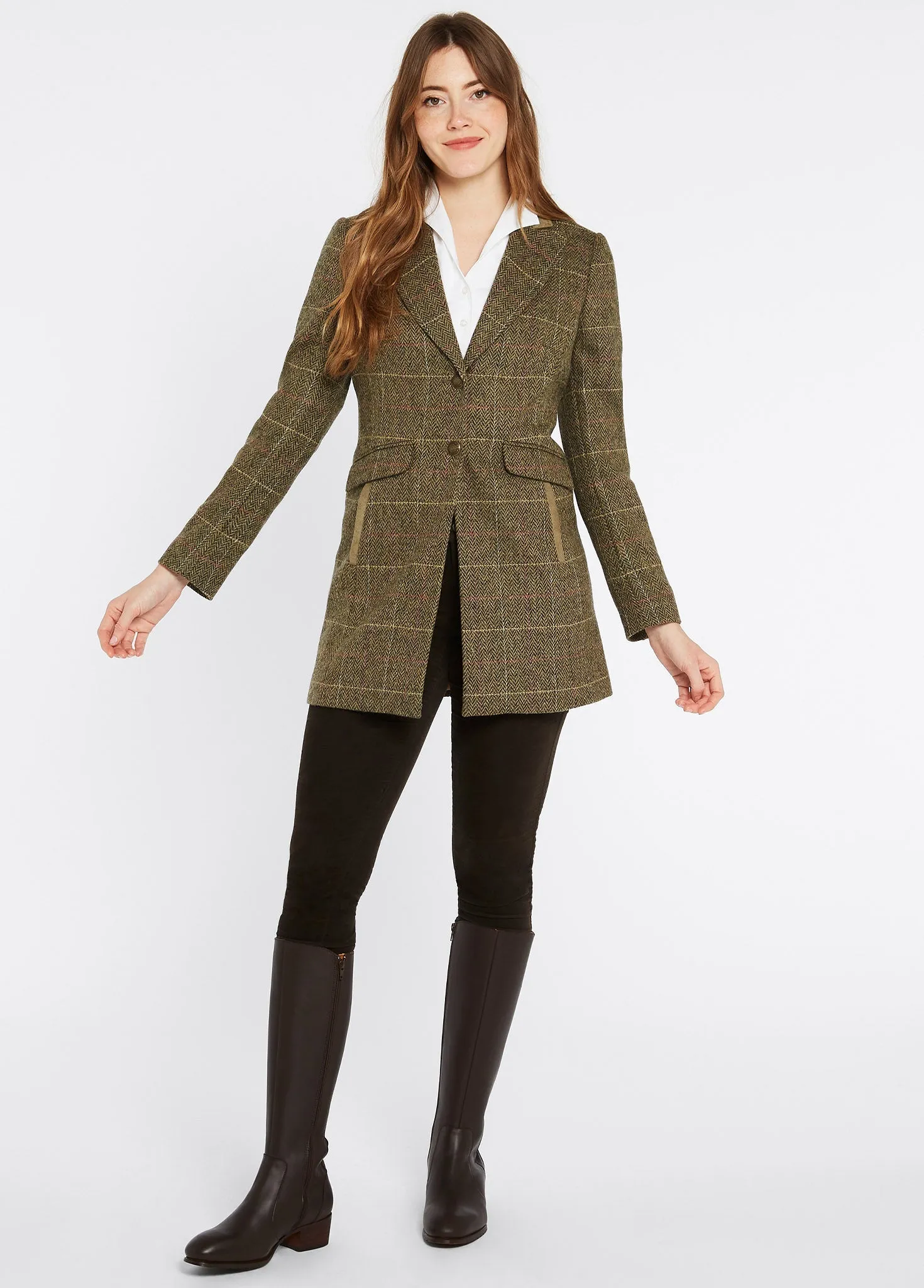 Treefern Women's Tweed Jacket - Thistle