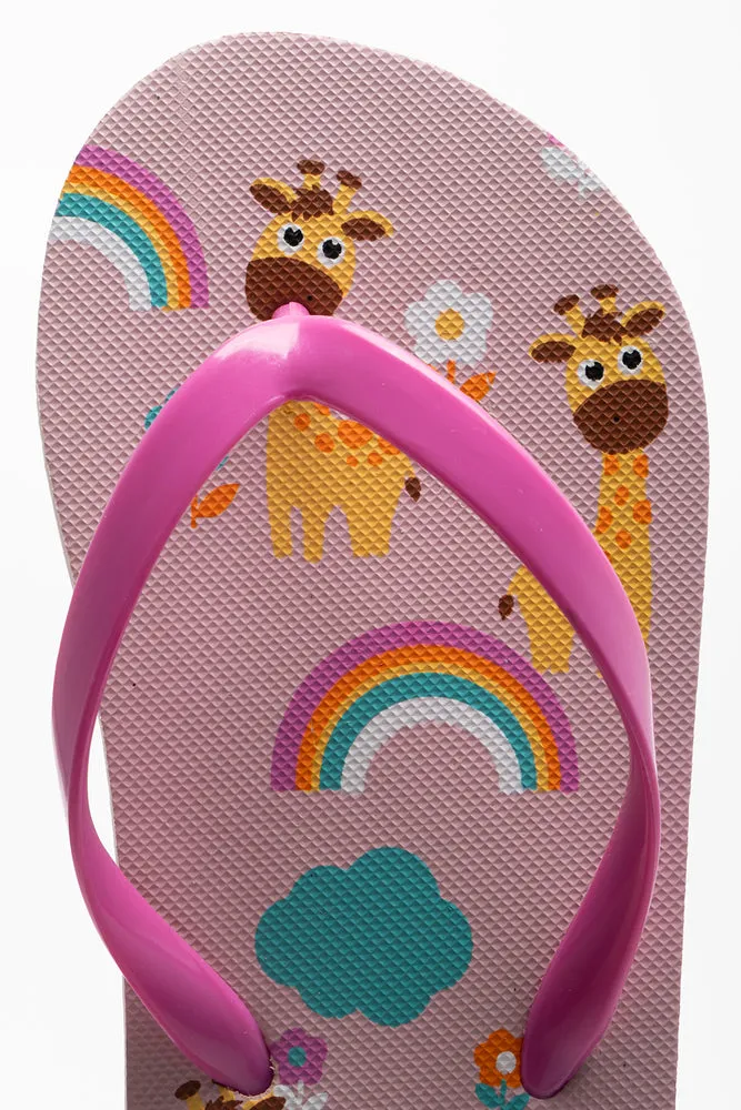 Tropical Flip Flop Pink