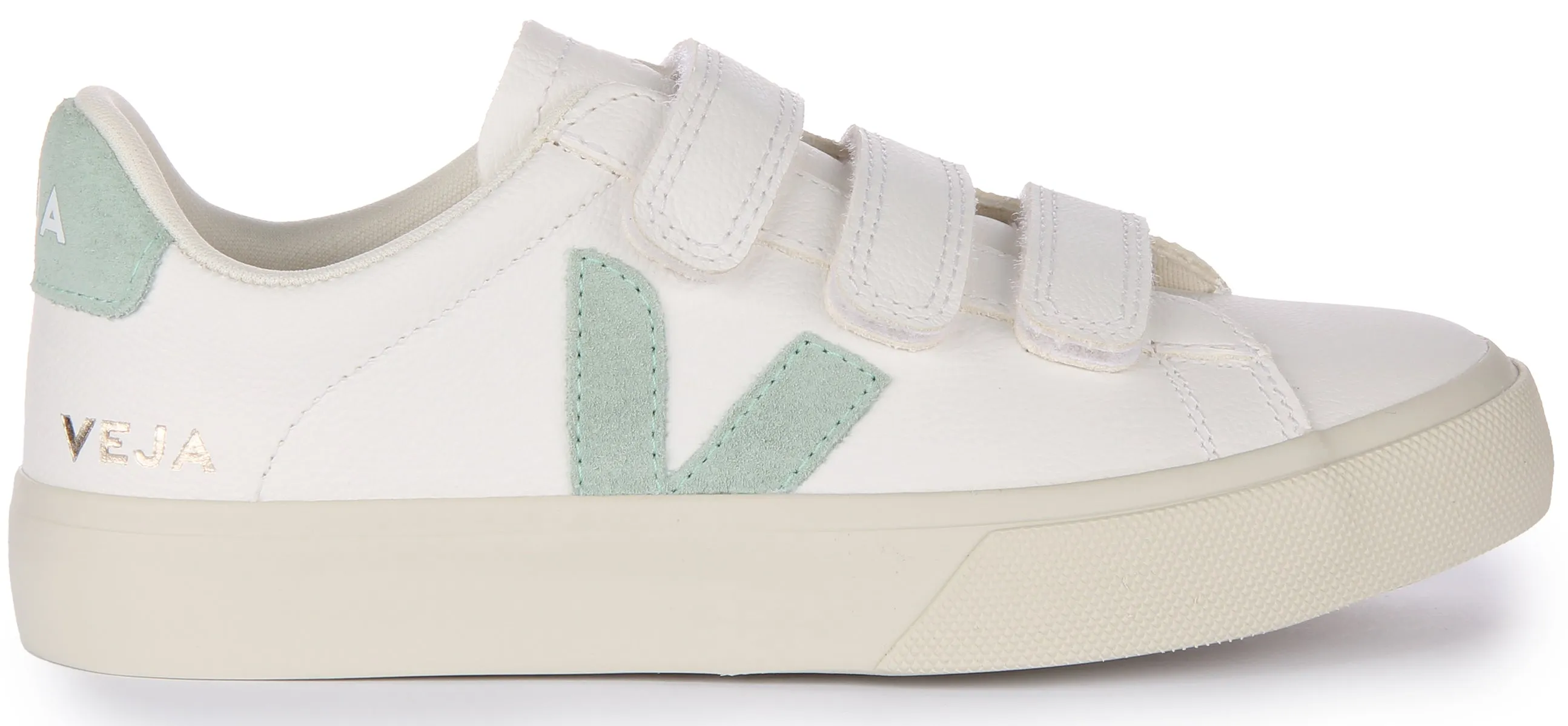 Veja Recife Chromfre In White Green For Women