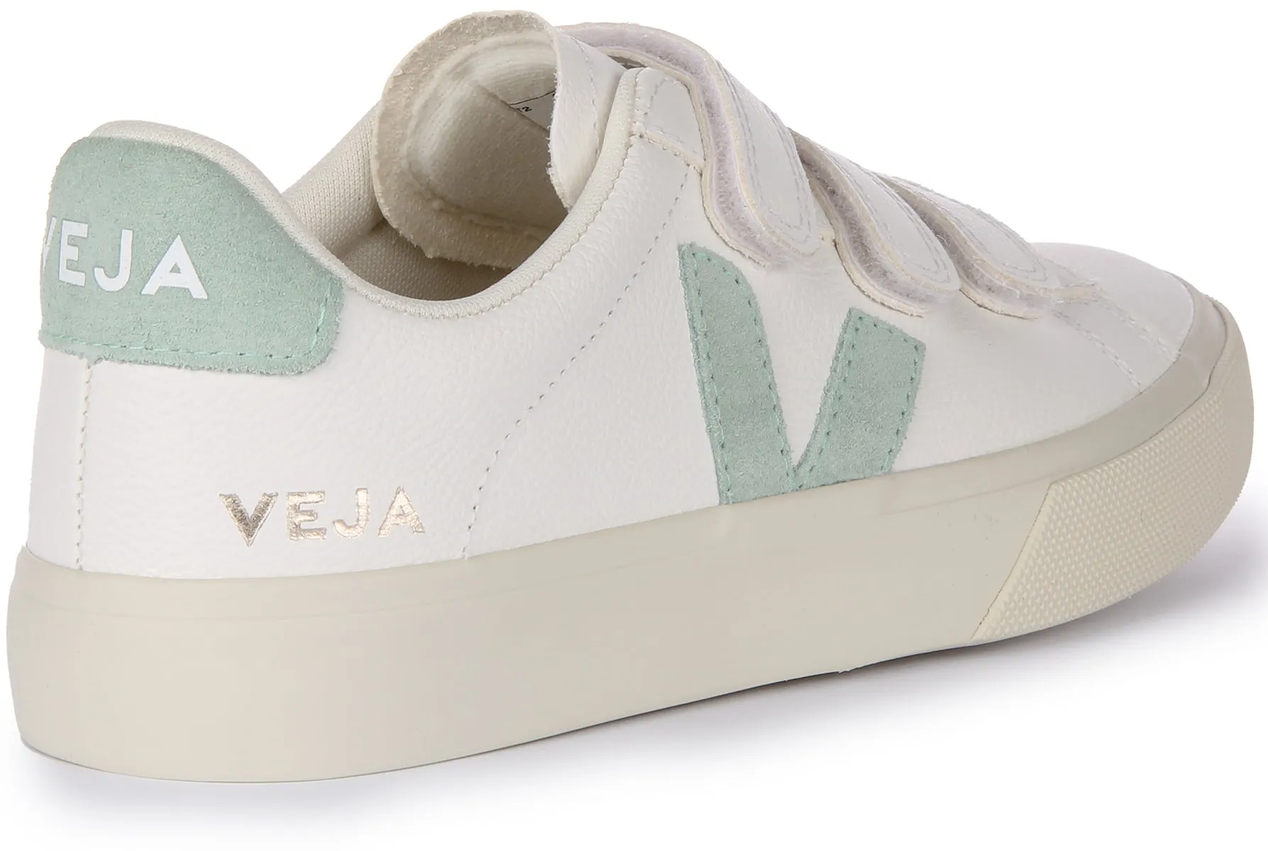 Veja Recife Chromfre In White Green For Women