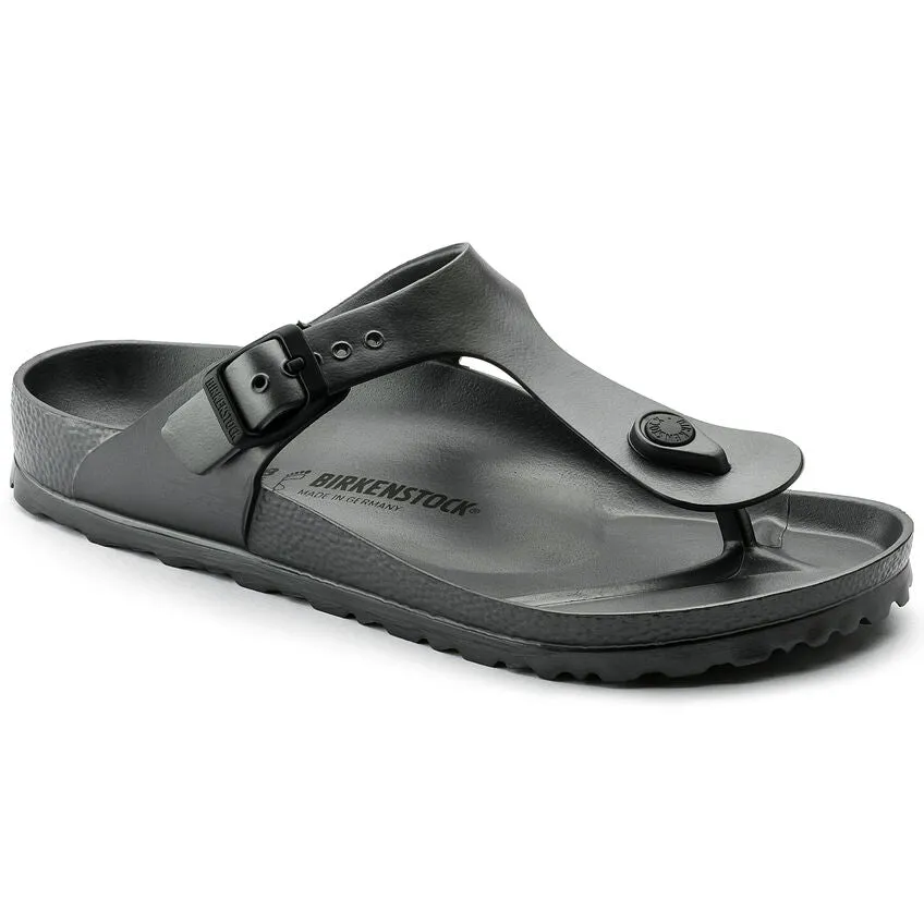 Women's Birkenstock Gizeh EVA 1001505 Color:  Metallic Anthracite