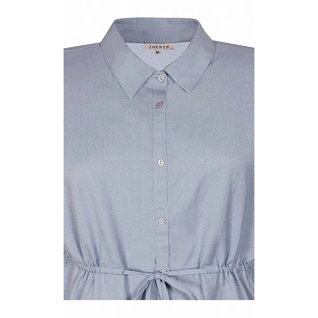 Zhenzi Toshi Shirt in Blue