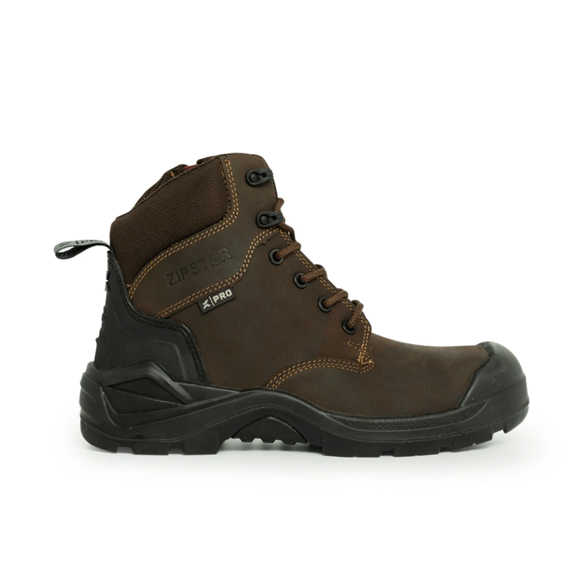 Zipster Brown Boot